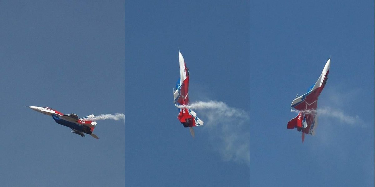 Фигура пилотажа Кобра Пугачева