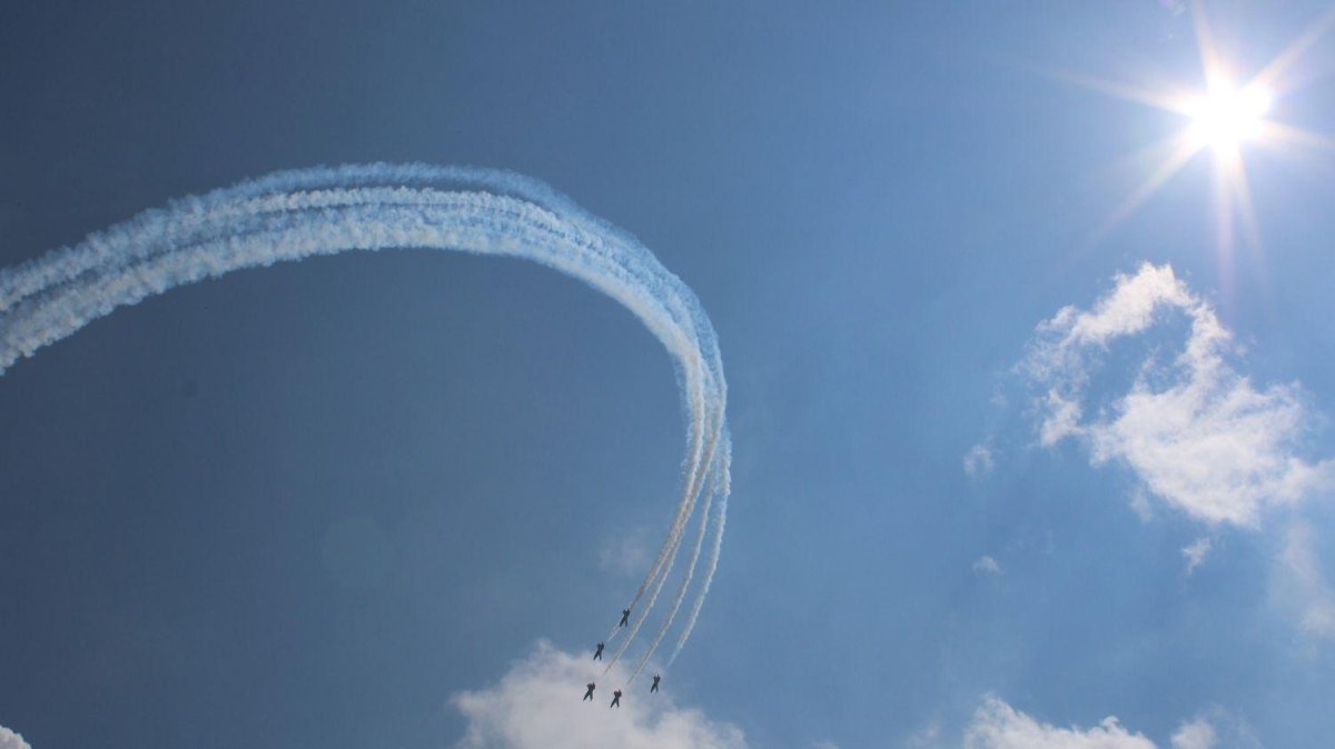 Авиашоу в Новосибирске в Мочище