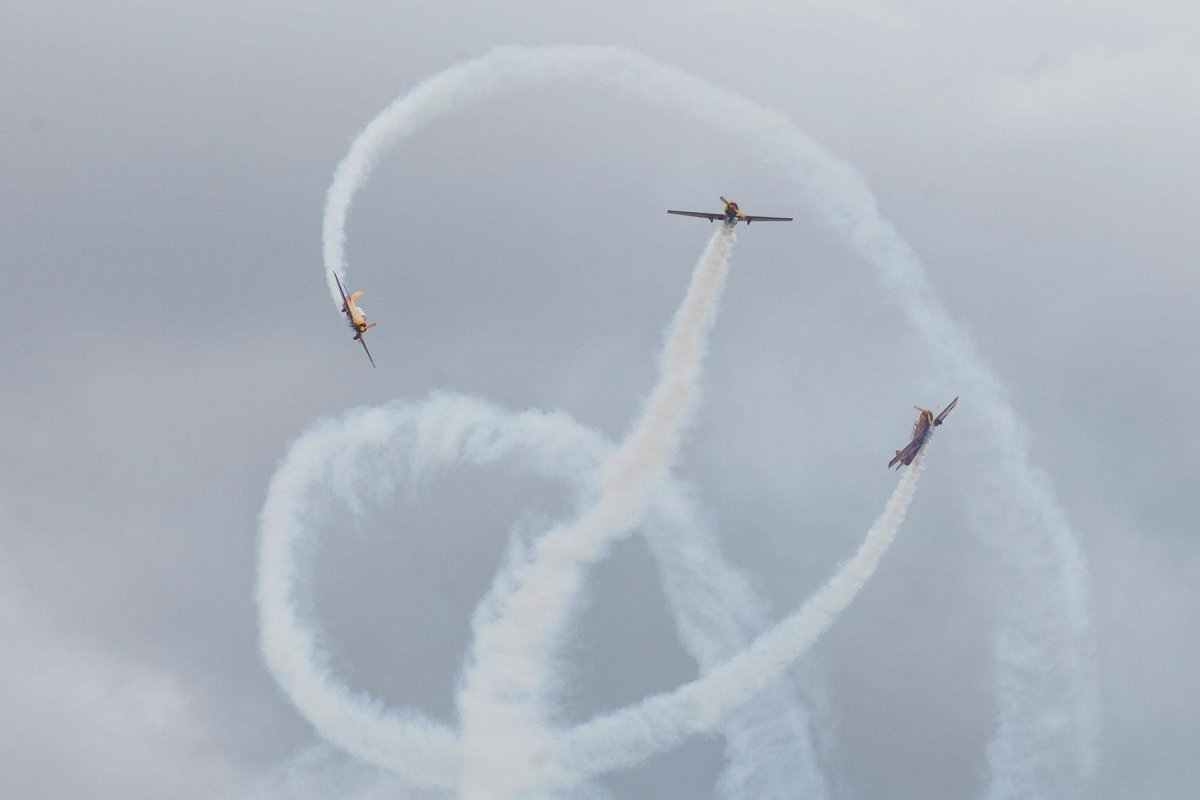 Самолеты фигуры высшего пилотажа