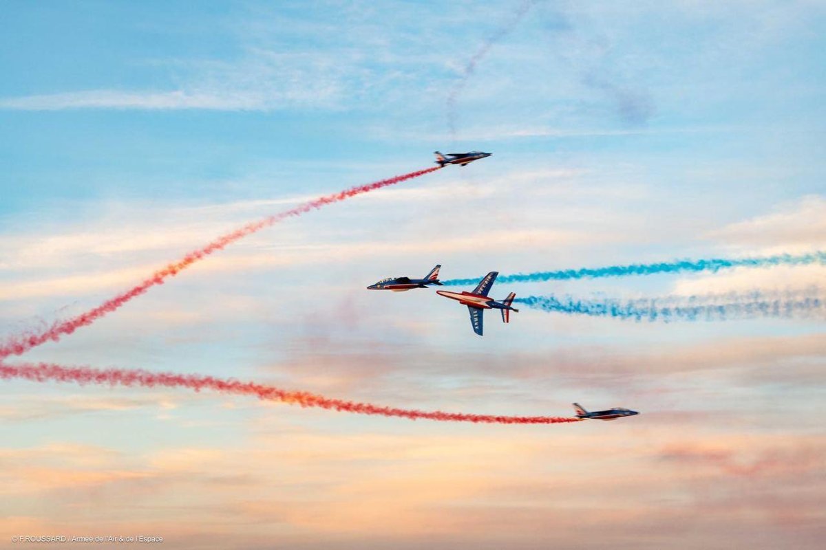 Самолет в небе