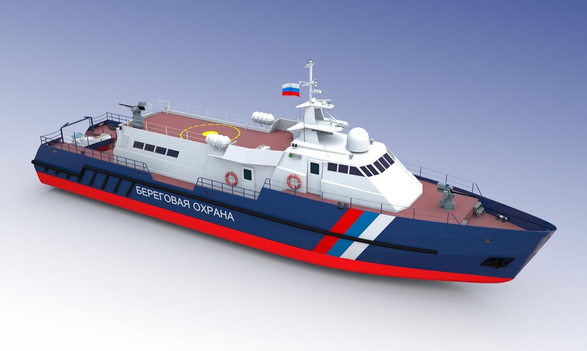 Пограничный катер 1496м