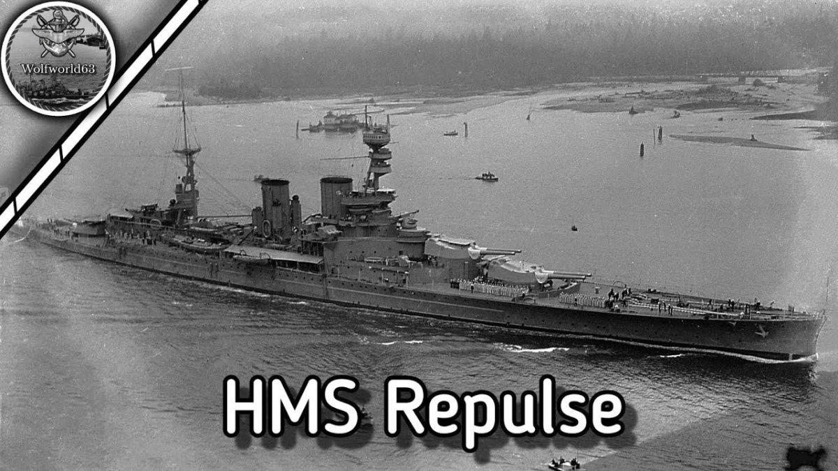 Линейный крейсер HMS "Repulse"