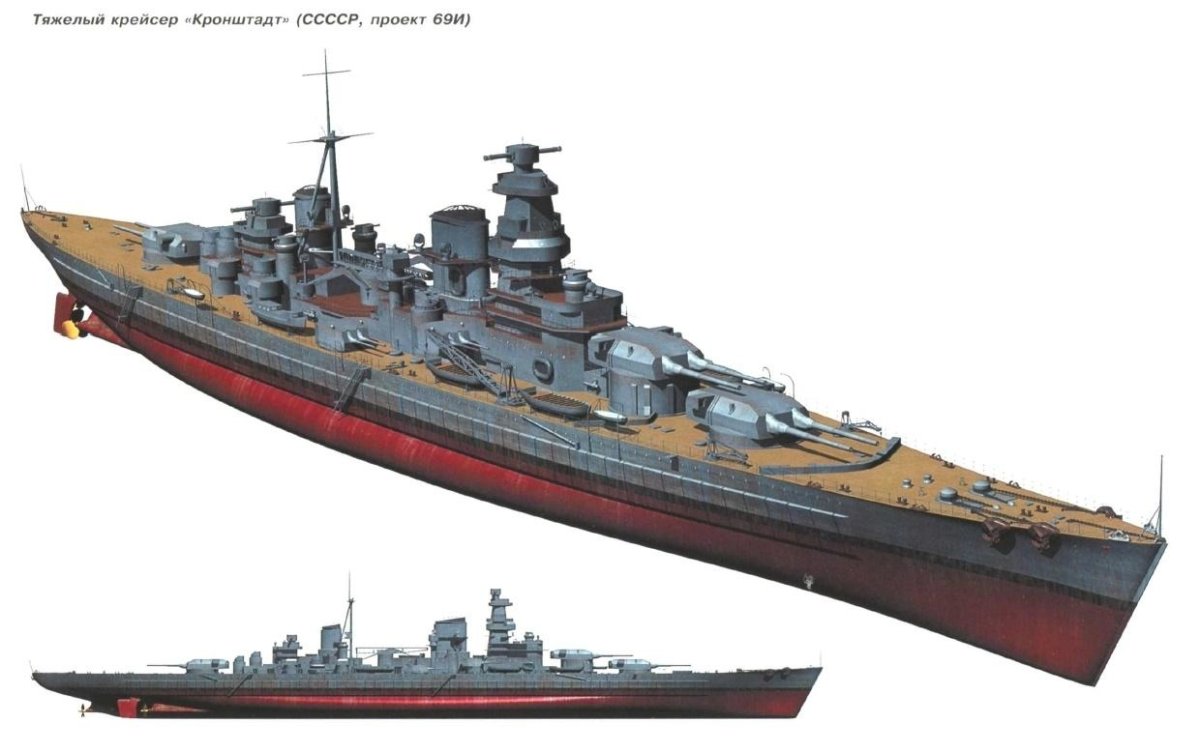 Тяжелый крейсер проекта 69 Кронштадт