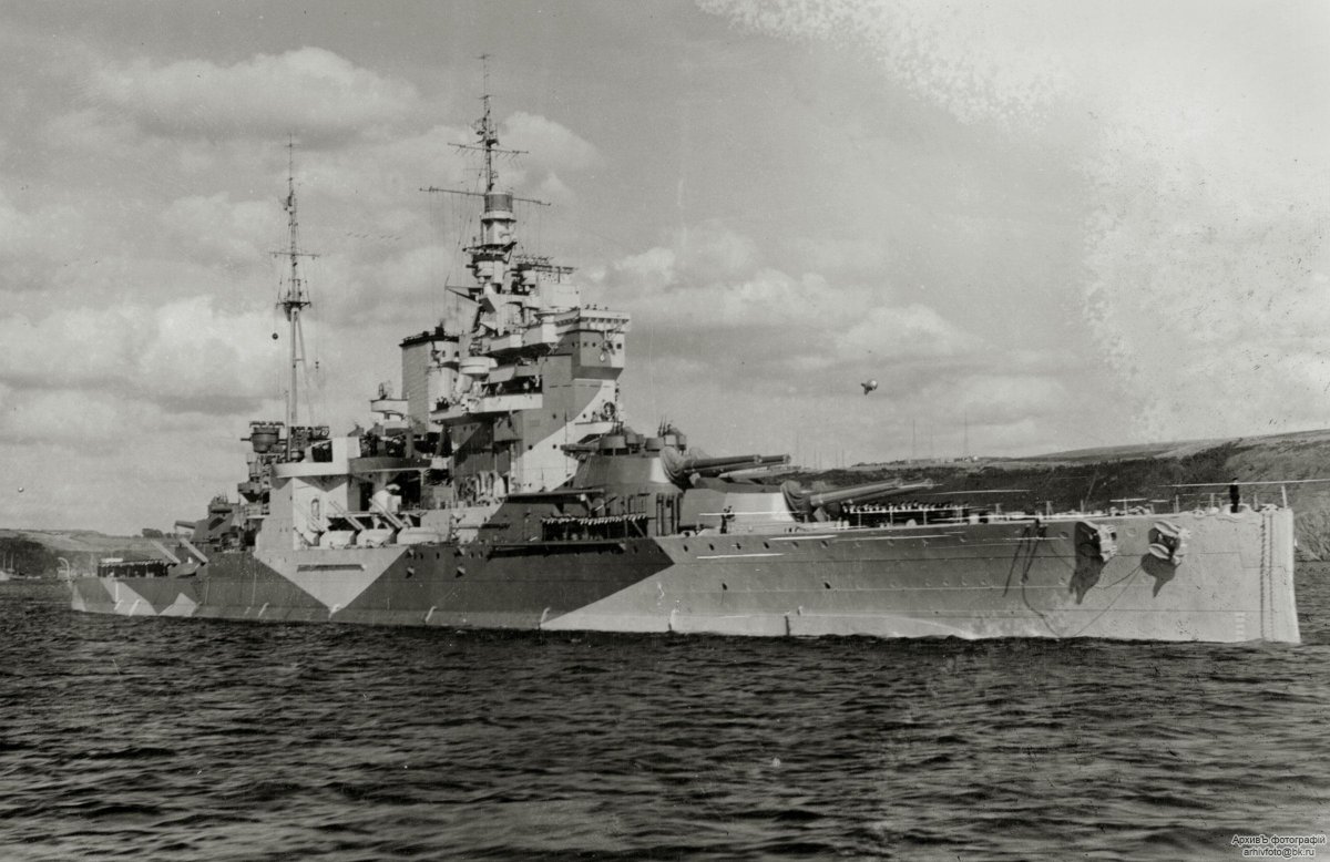 HMS Queen Elizabeth линкор