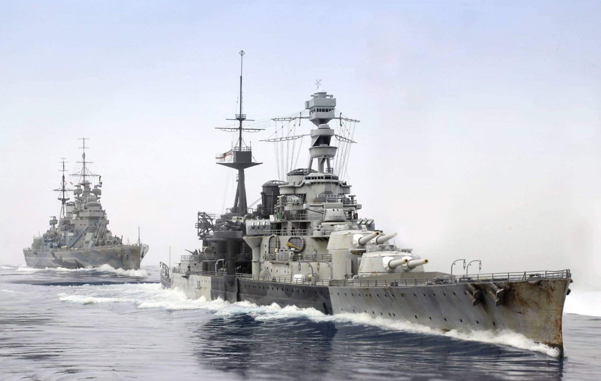 Корабль HMS Repulse