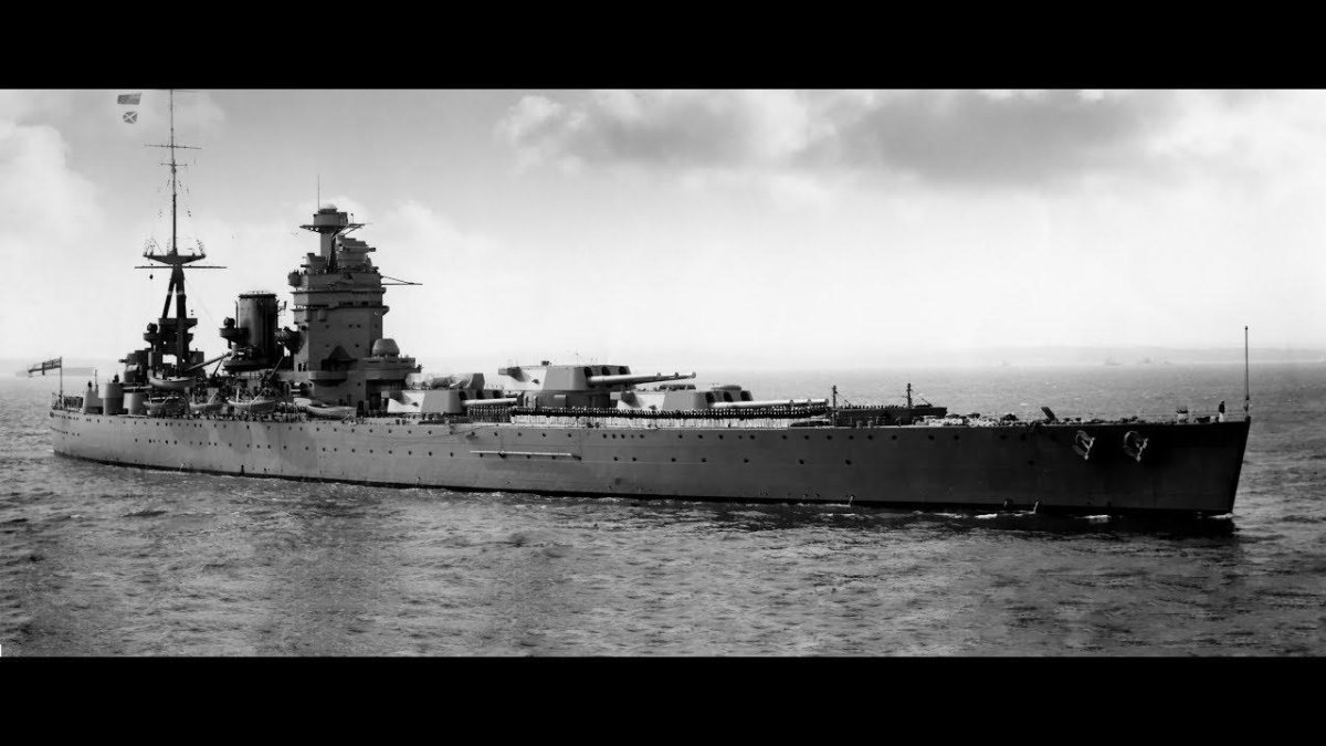Линкор HMS Rodney