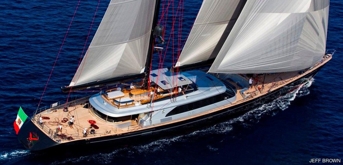 Парусные яхты Perini Navi