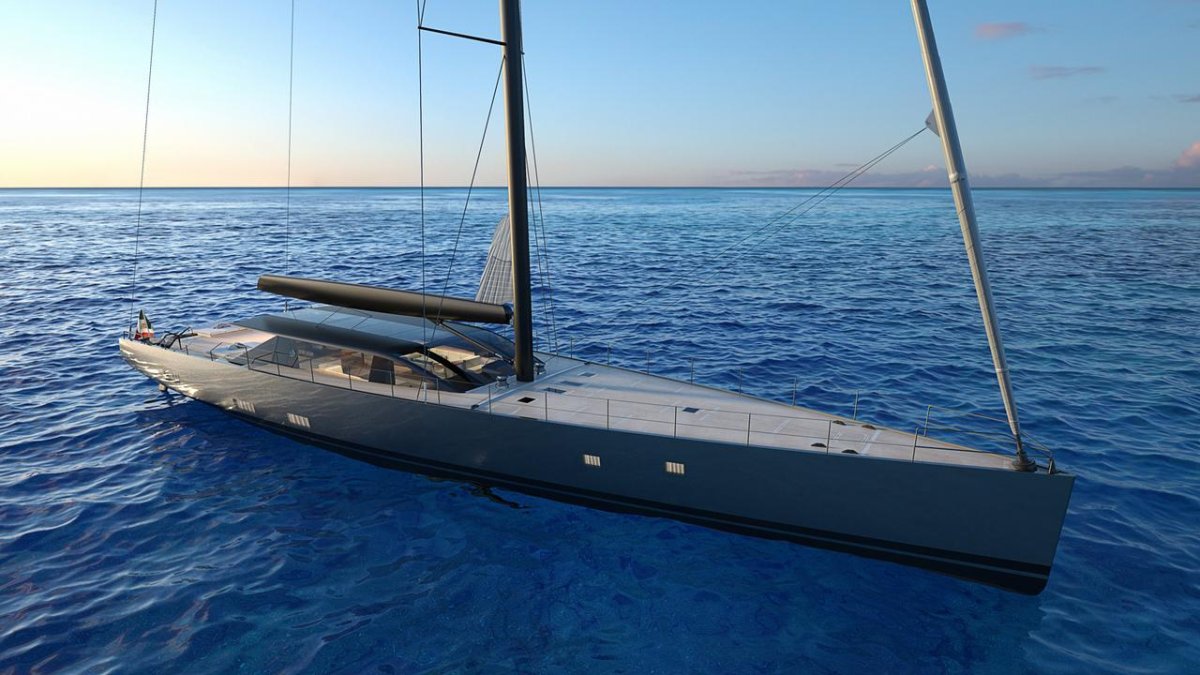 Perini Navi моторная яхта