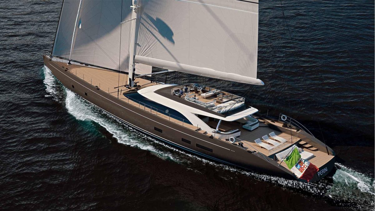 Парусные яхты Perini Navi