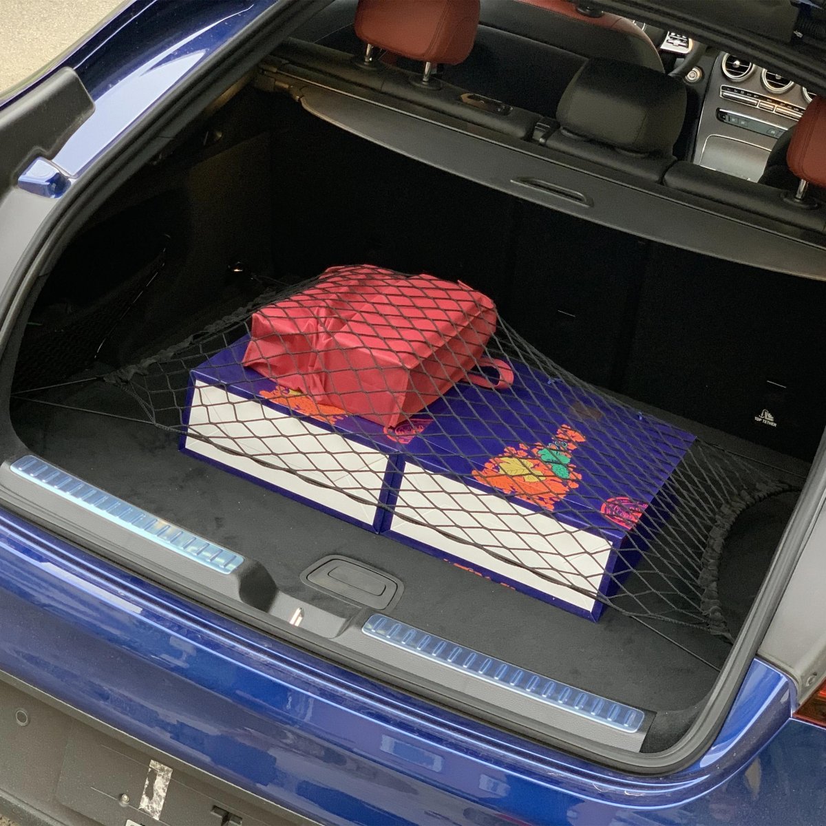 Audi q7 4m органайзер в багажник