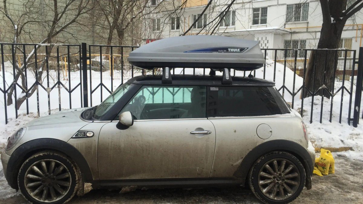 Багажник на крышу мини Купер r56