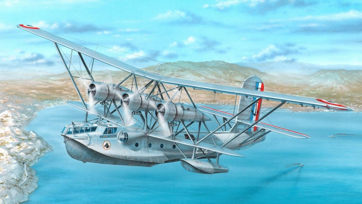 Летающая лодка Breguet 521 Bizerte