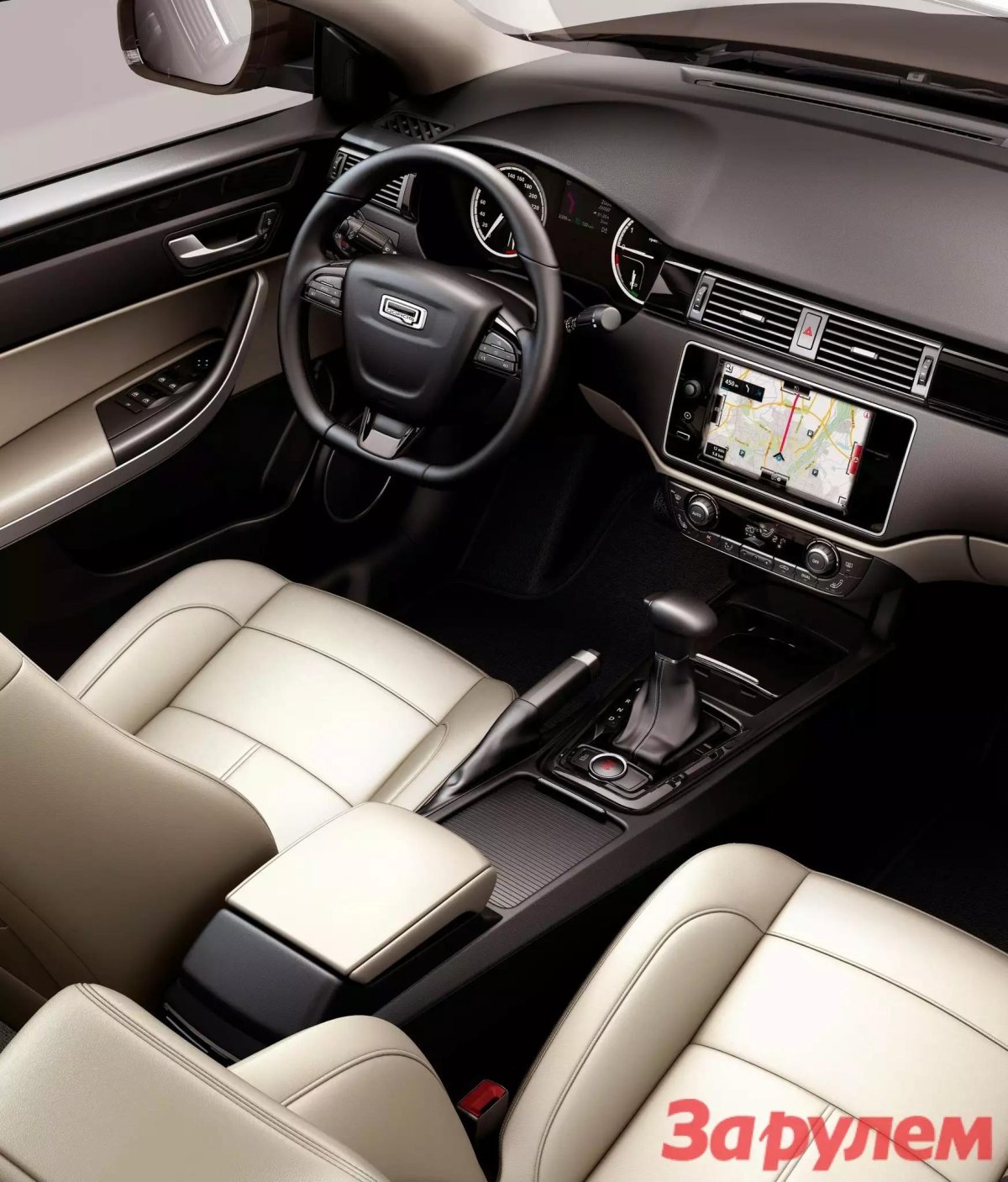 Chery Qoros 3 салон