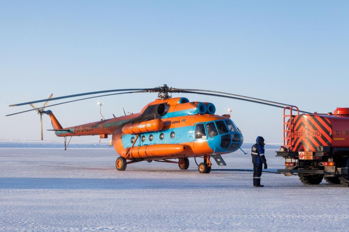 Газпромавиа вертолеты