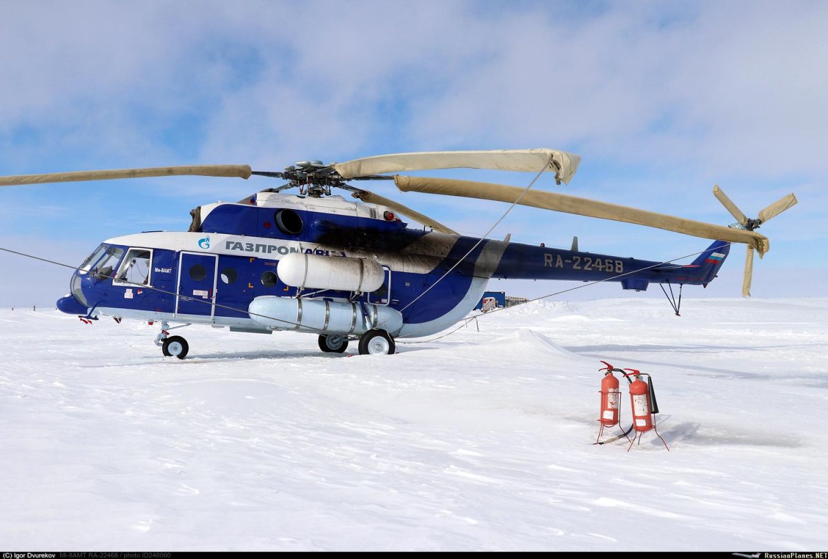 Вертолет ми 8 Газпромавиа