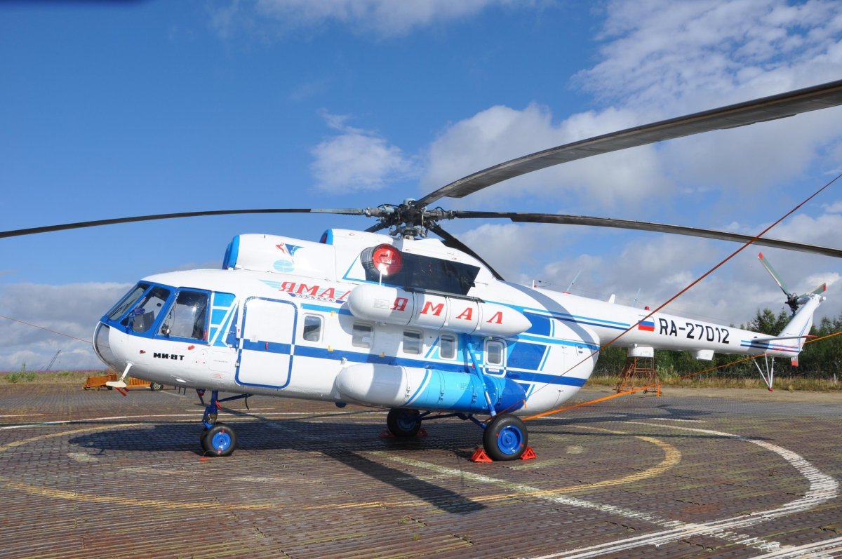 Вертолет ми 8 Ямал