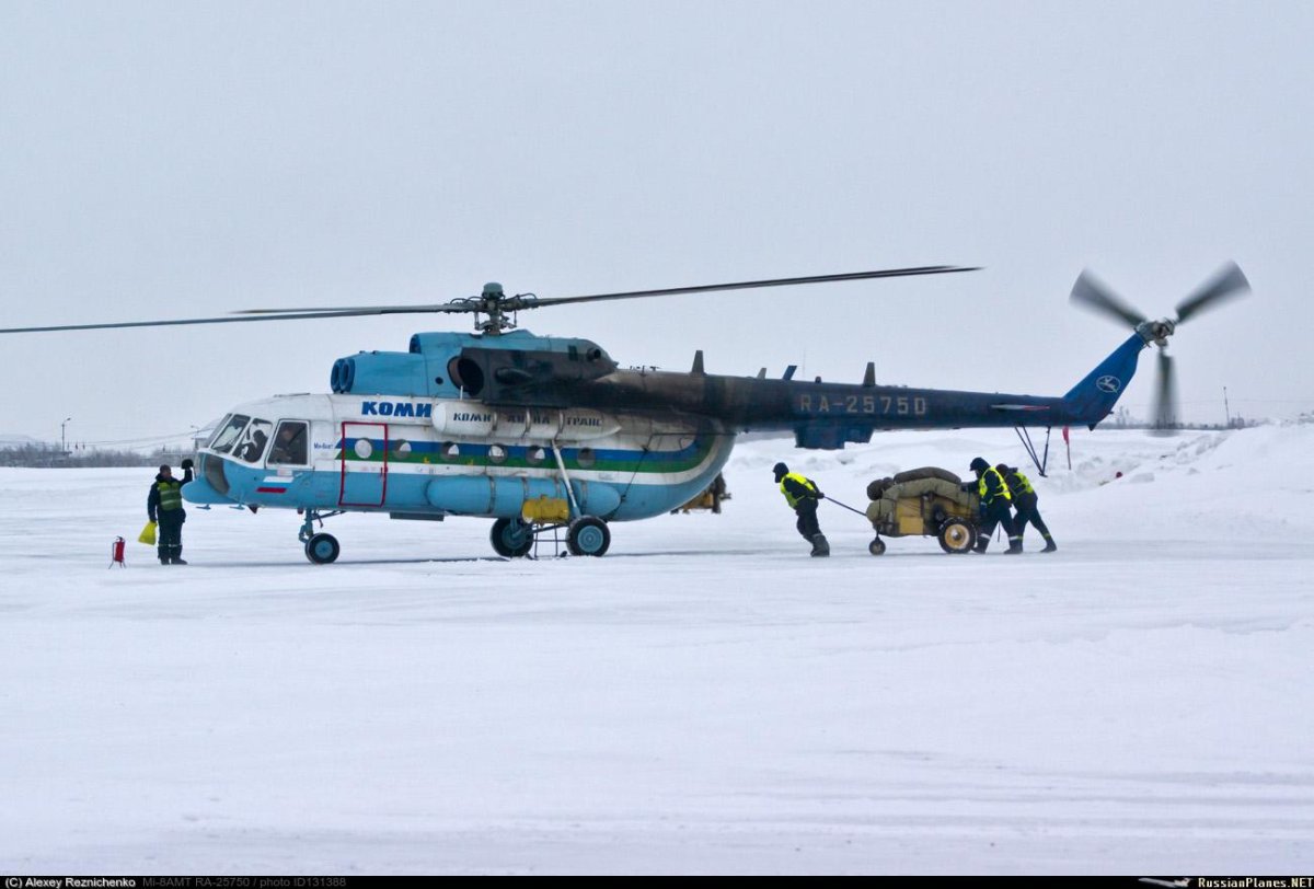Ми 8 Ямал вертолет Ямал
