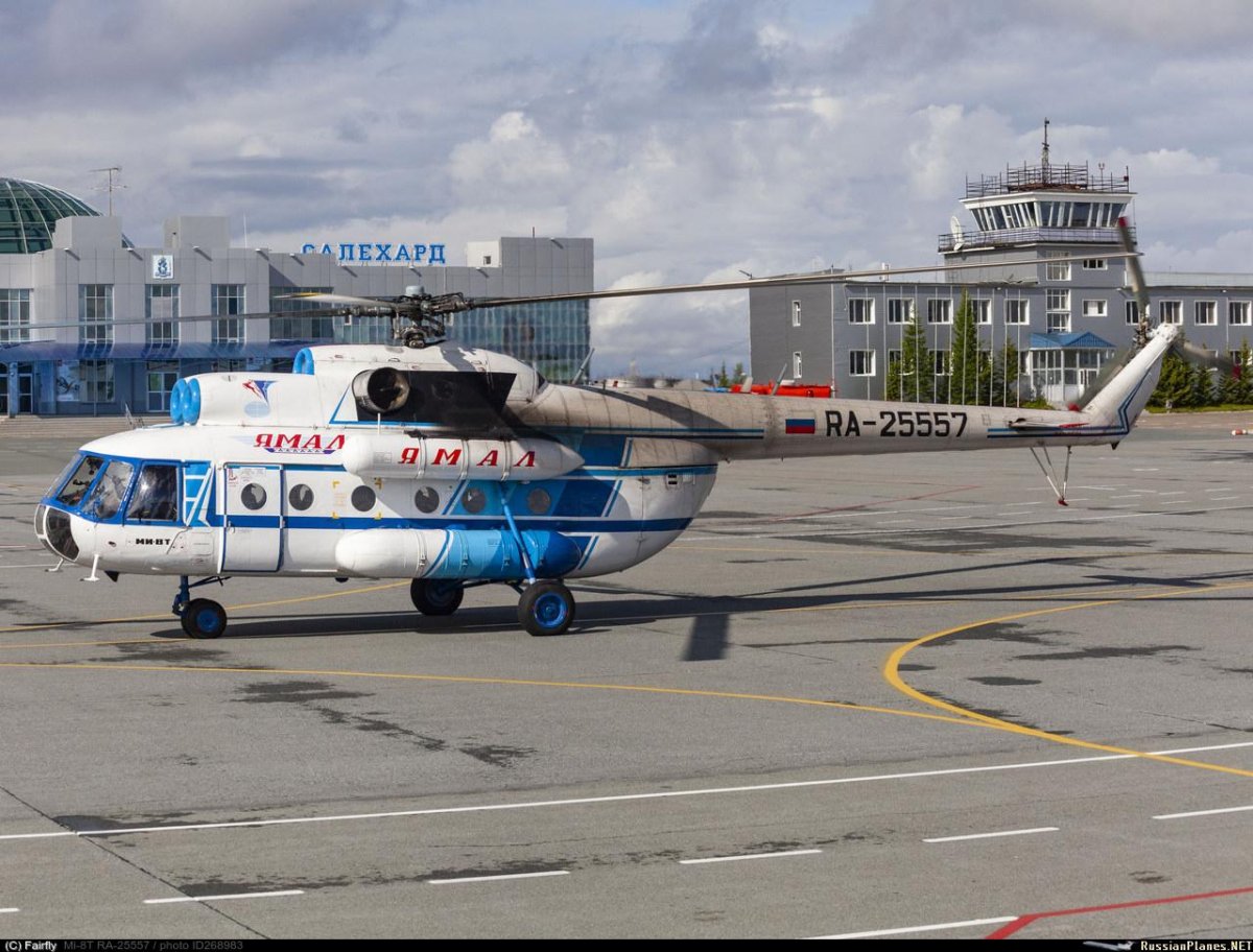 Вертолет ми 8 Ямал