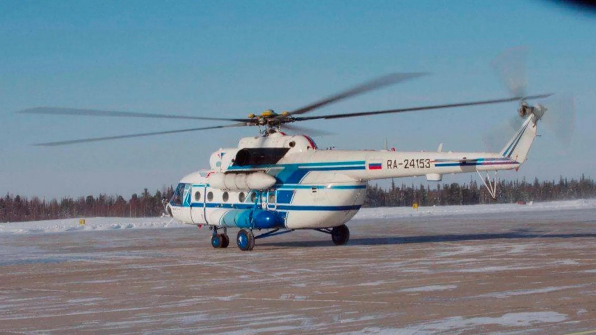 Вертолет ми8 Ямал авария