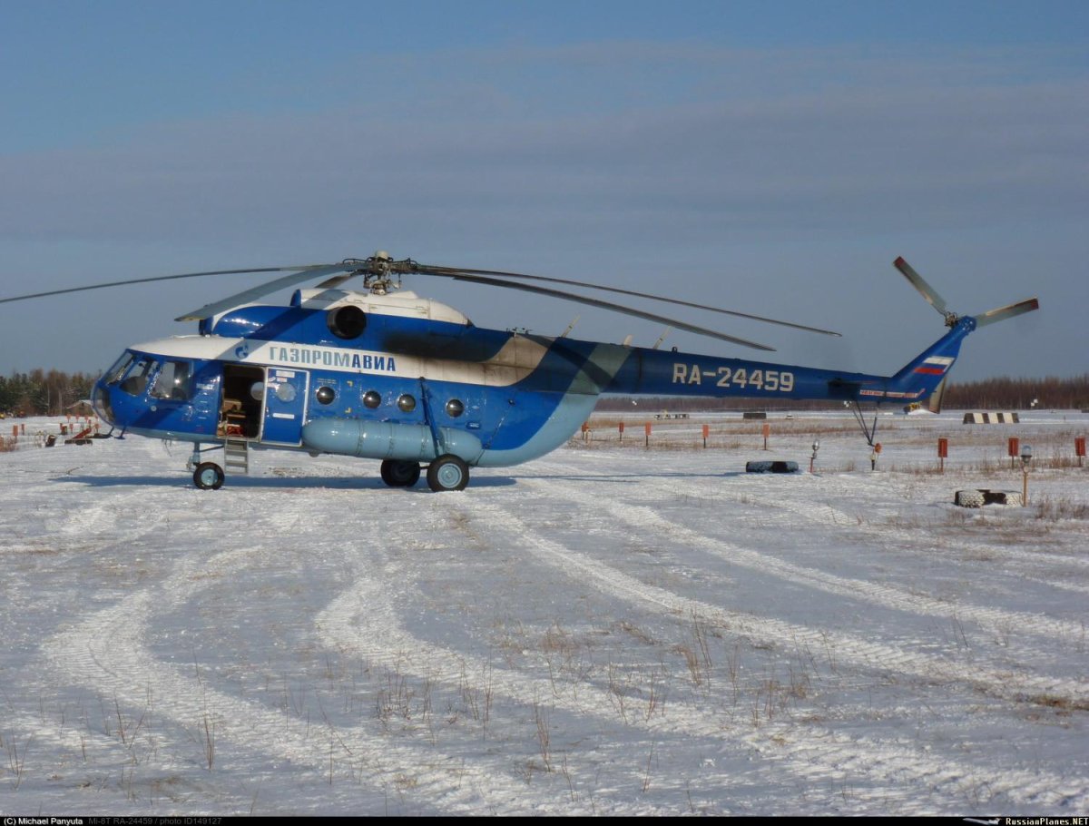 Ми 8 МТВ Газпромавиа