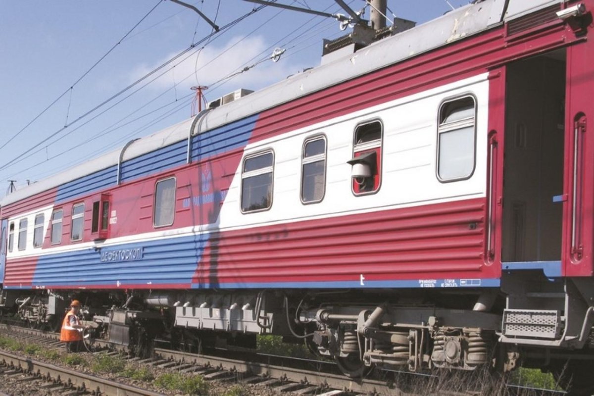 Вагон-дефектоскоп Авикон-03м