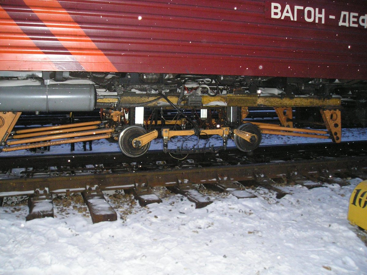 Вагон-дефектоскоп Авикон-03м