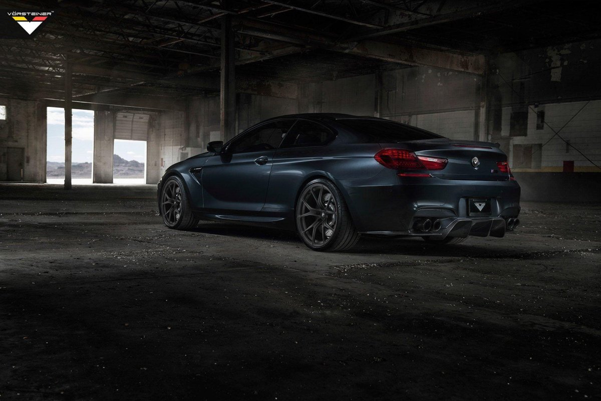BMW m6 Gran Coupe Black Matte