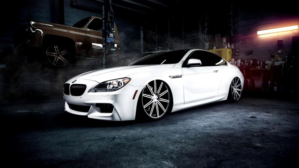 БМВ м6 белая