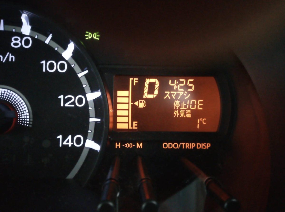 Дайхатсу мув приборная панель