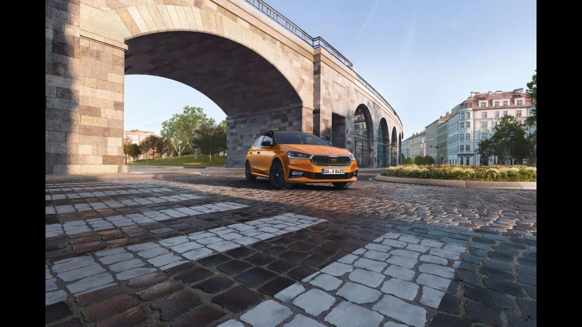 Шкода на мосту