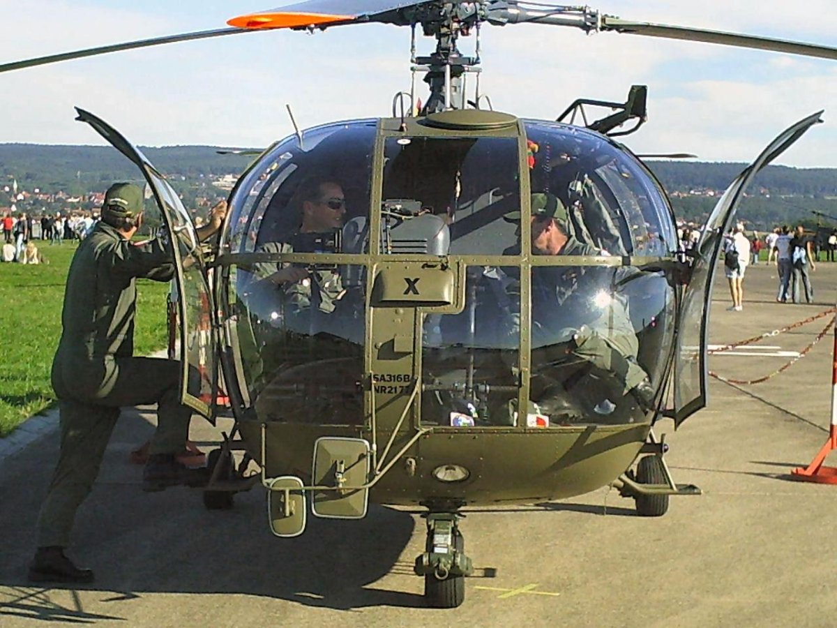 Alouette 3 вертолет