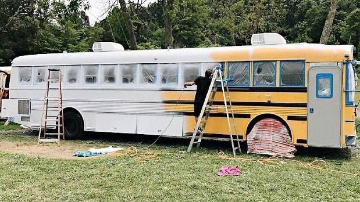 Школьный автобус автодом