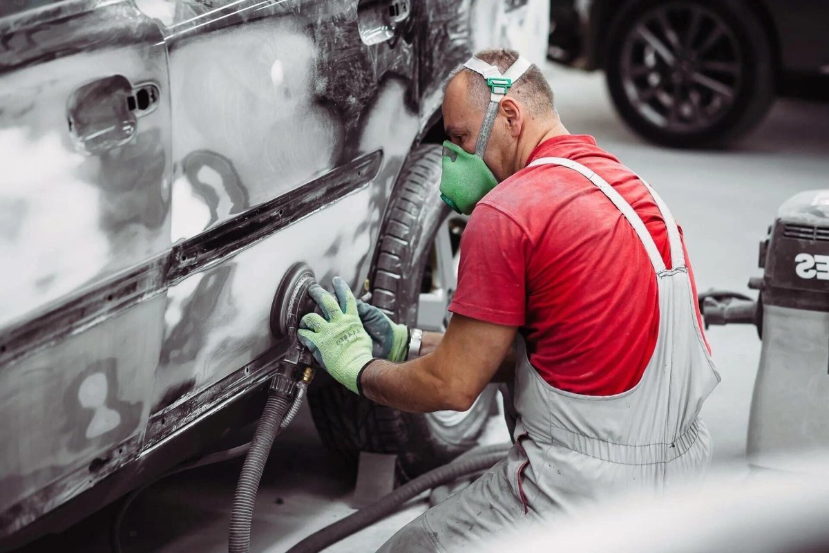 Рихтовка машины