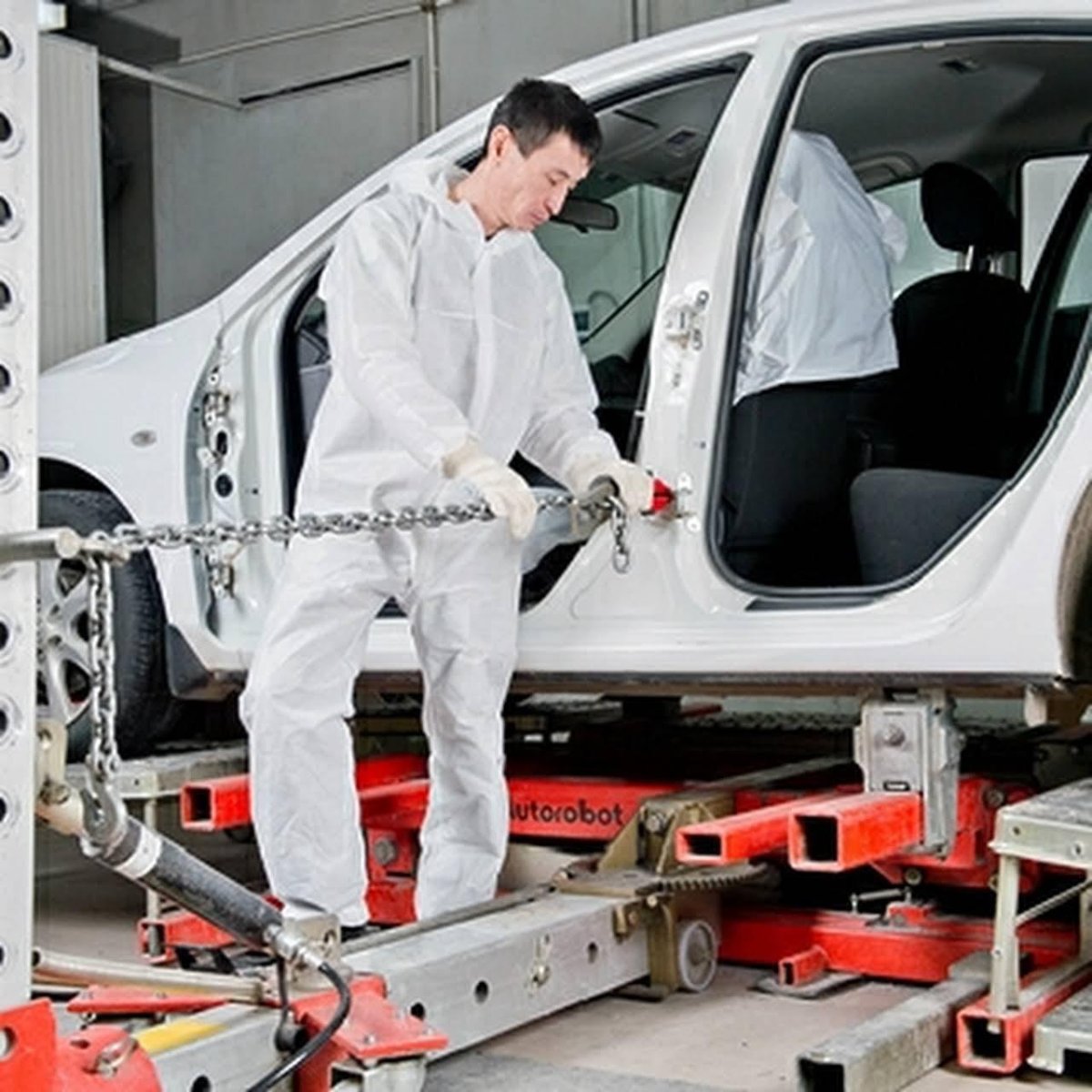 Стапель для кузовного