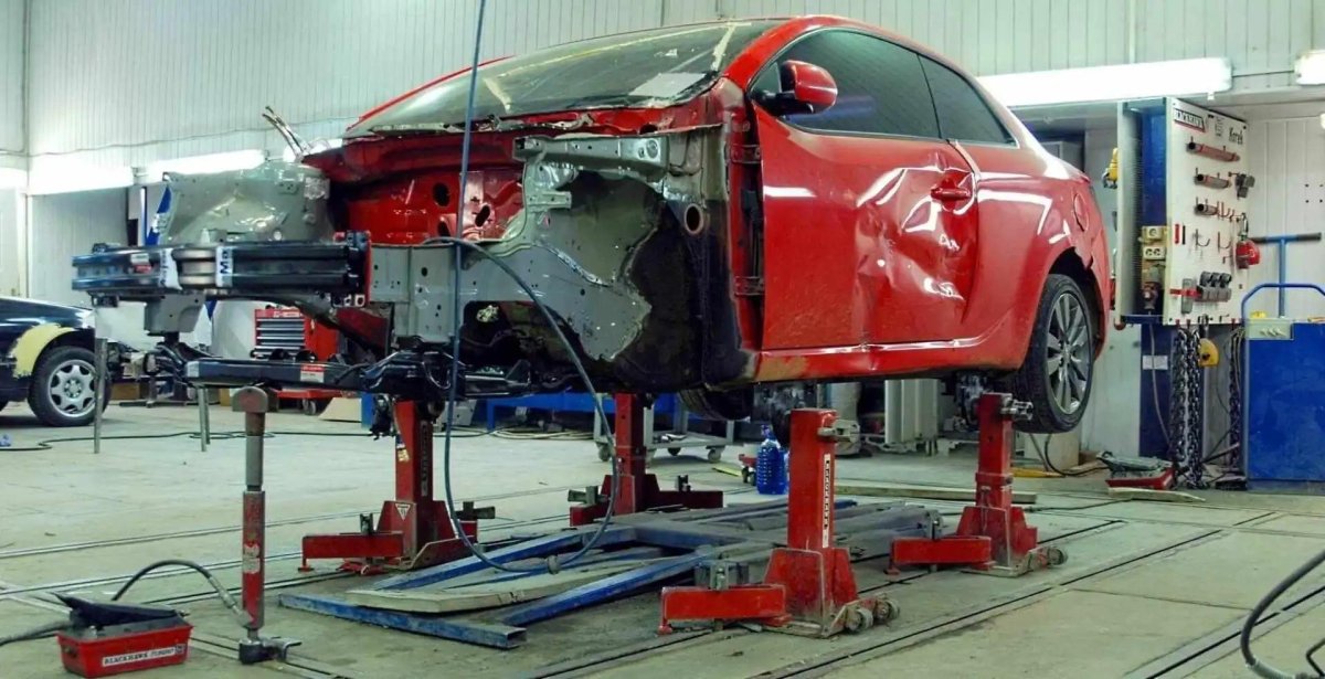 Стапель для вытяжки кузова