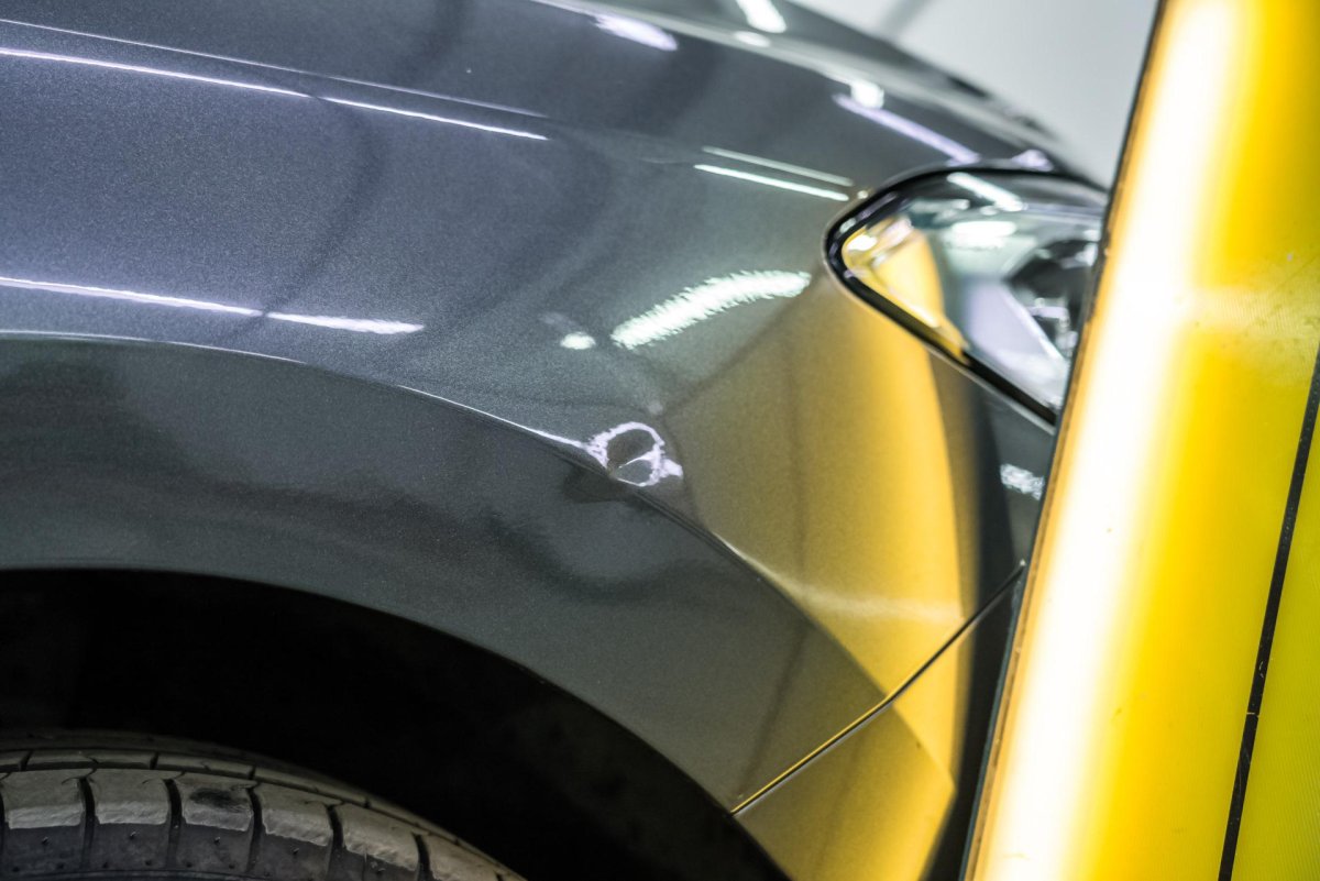 Вмятина на диске