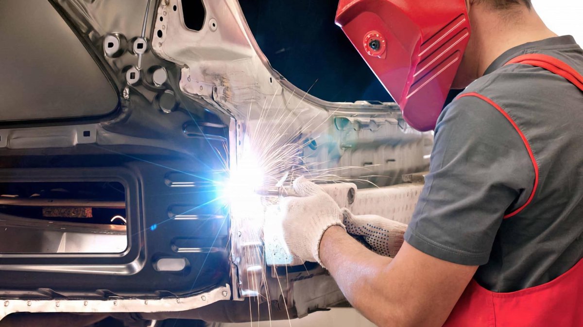 Сварка автомобиля