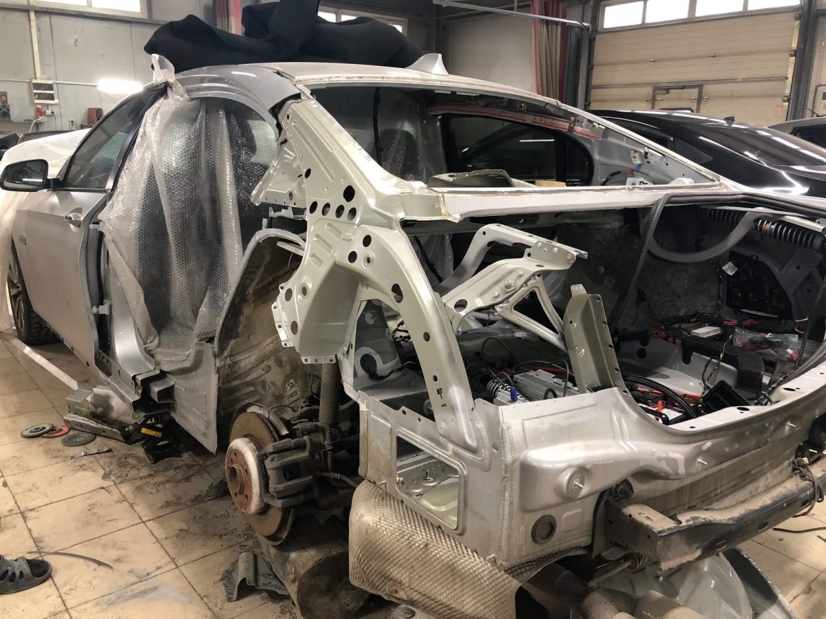 Восстановление геометрии кузова