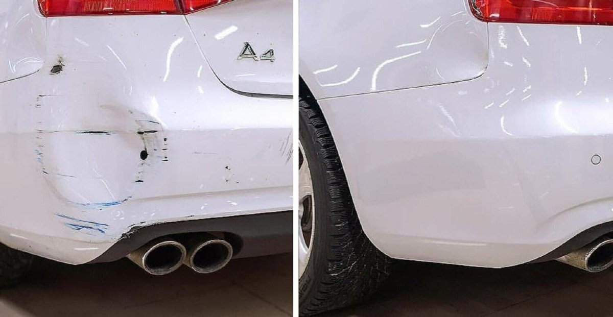 Перекраска бампера