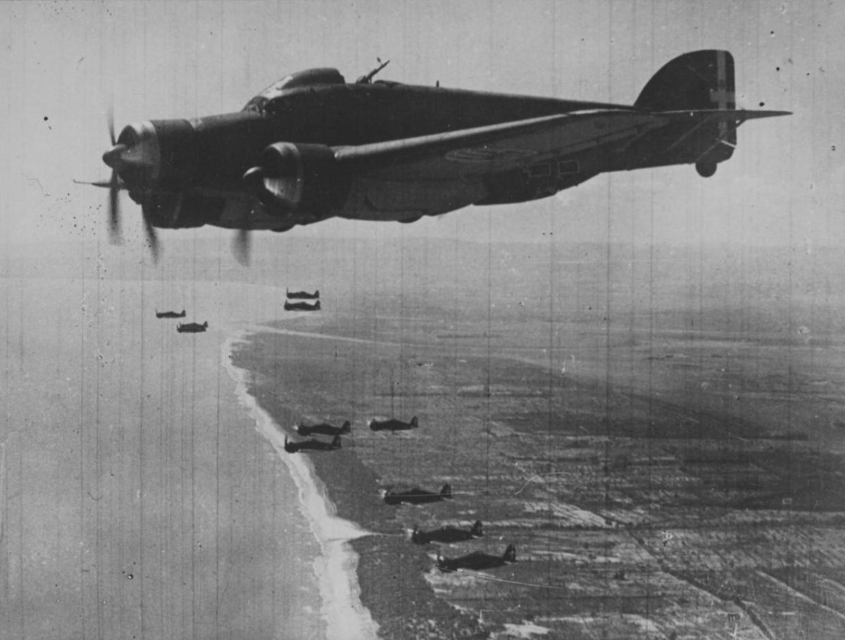 Итальянский бомбардировщик Савойя-Маркетти 79