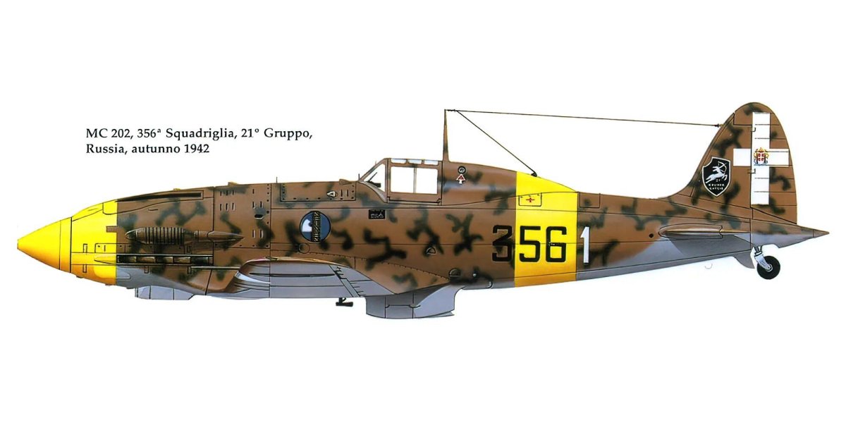 Самолет Macchi mc202 Folgore