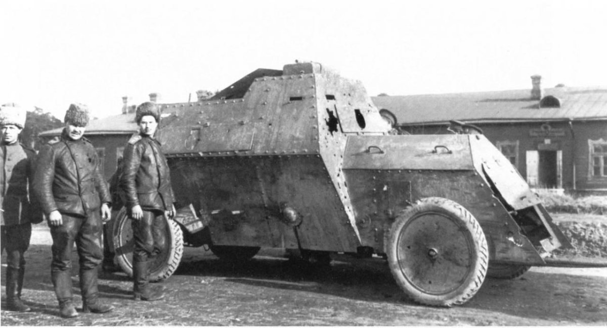 Бронеавтомобиль Руссо-Балт 1914