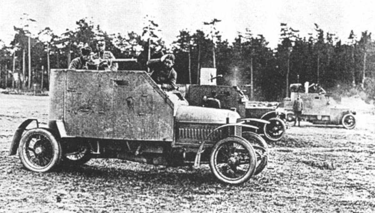 Мерседес бронеавтомобиль 1915