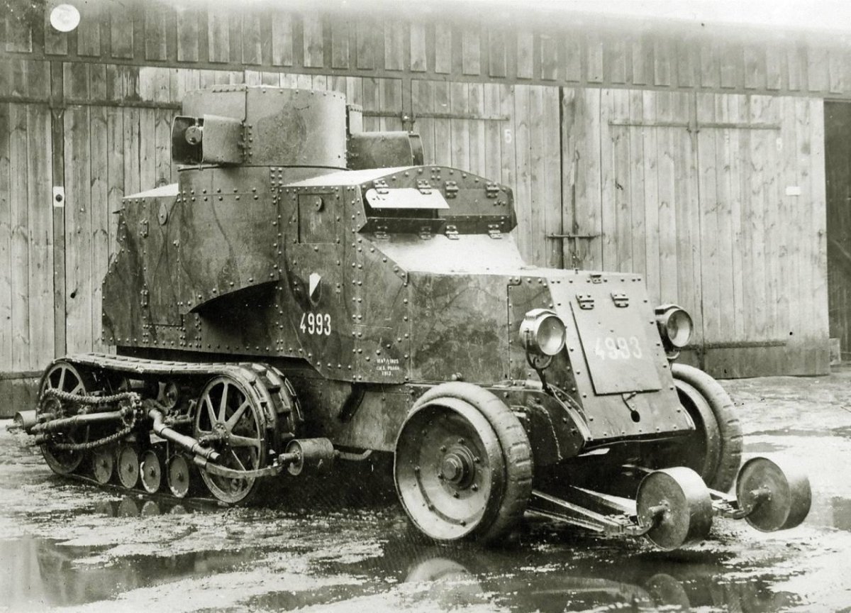 Остин Путиловец бронеавтомобиль