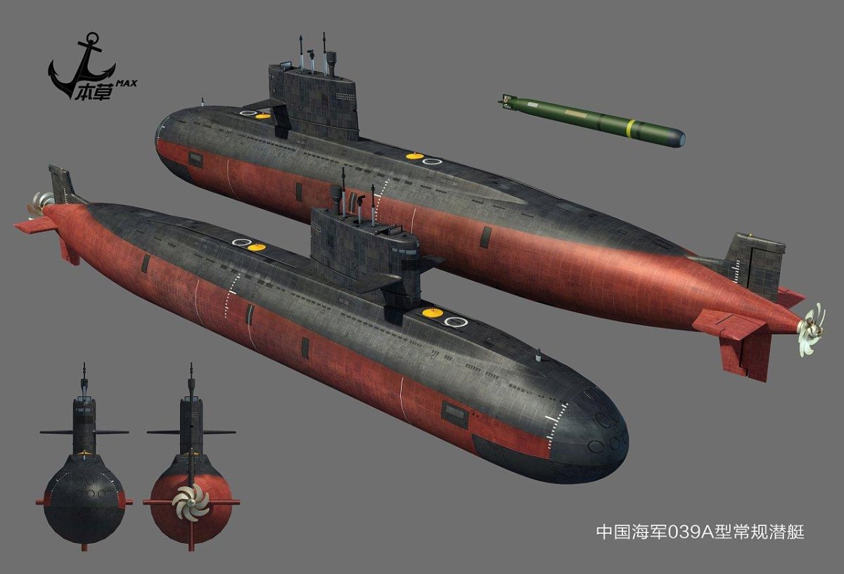 039с Yuan class Submarine