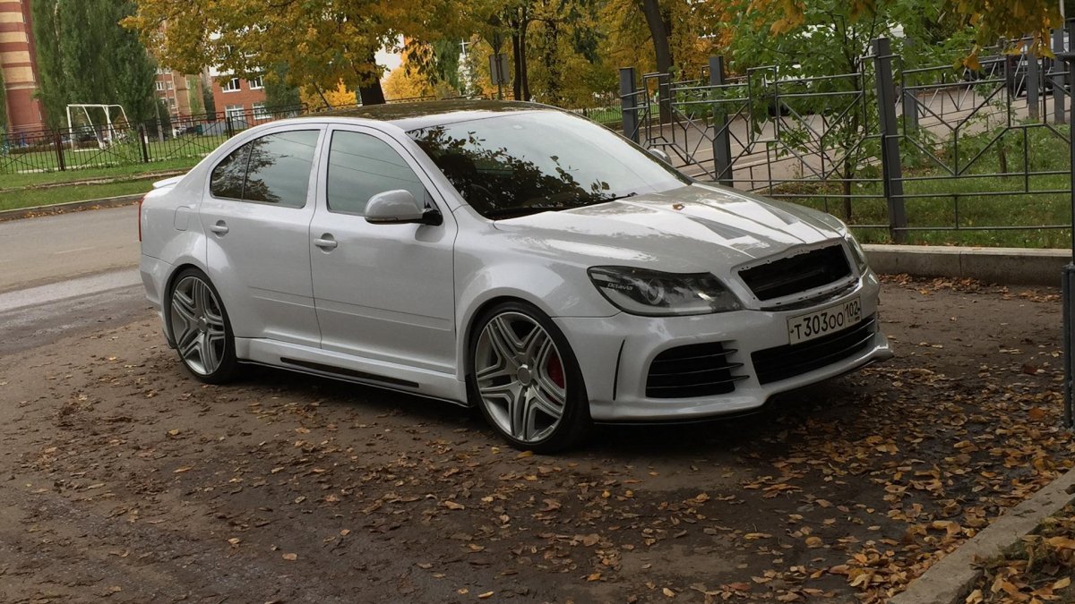 Шкода а5 обвес