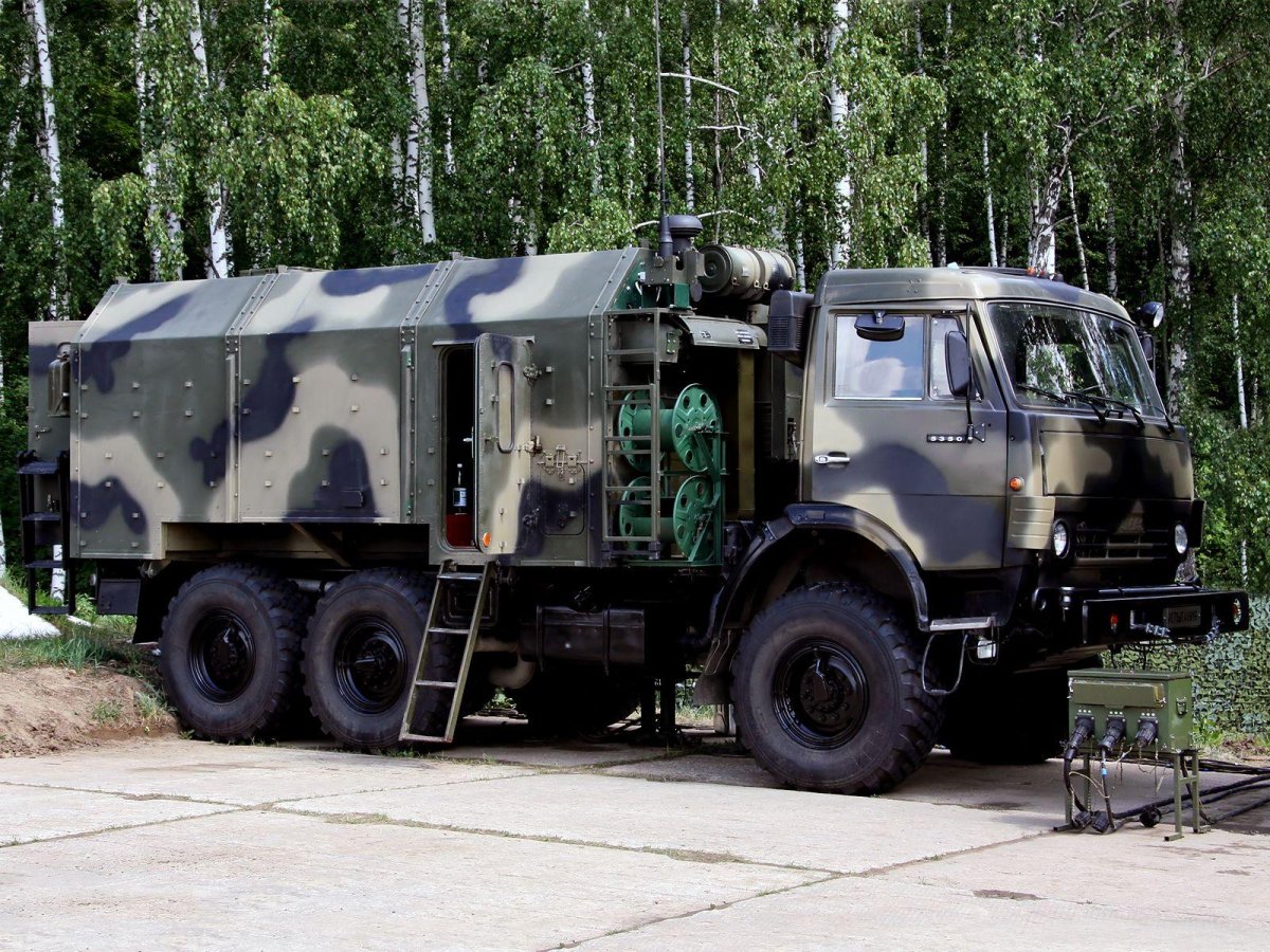 КАМАЗ 5350 аппаратная