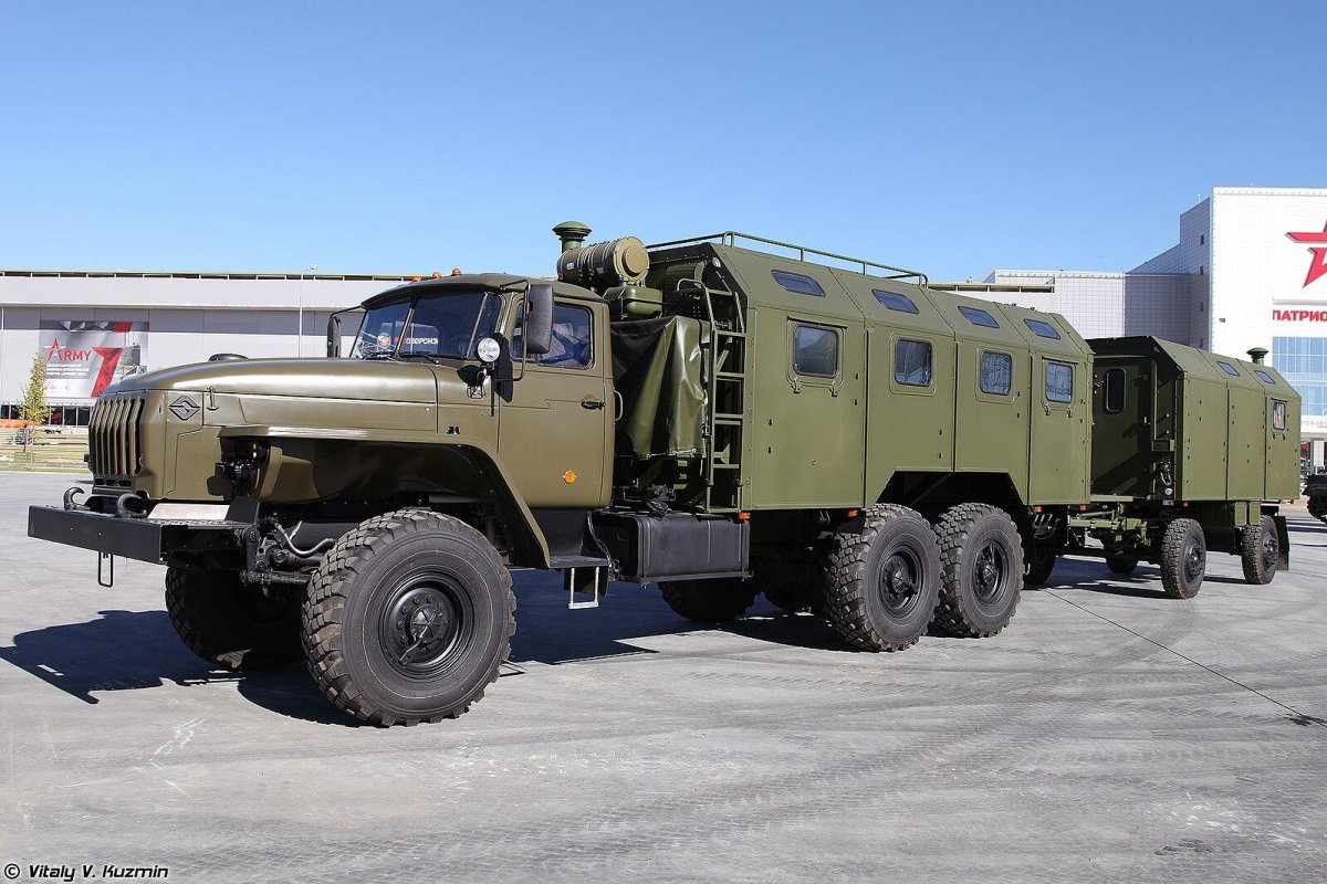 Урал 4320 мотовоз