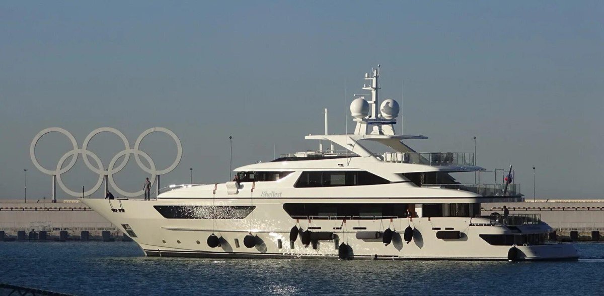 Яхта Олимпия Путина