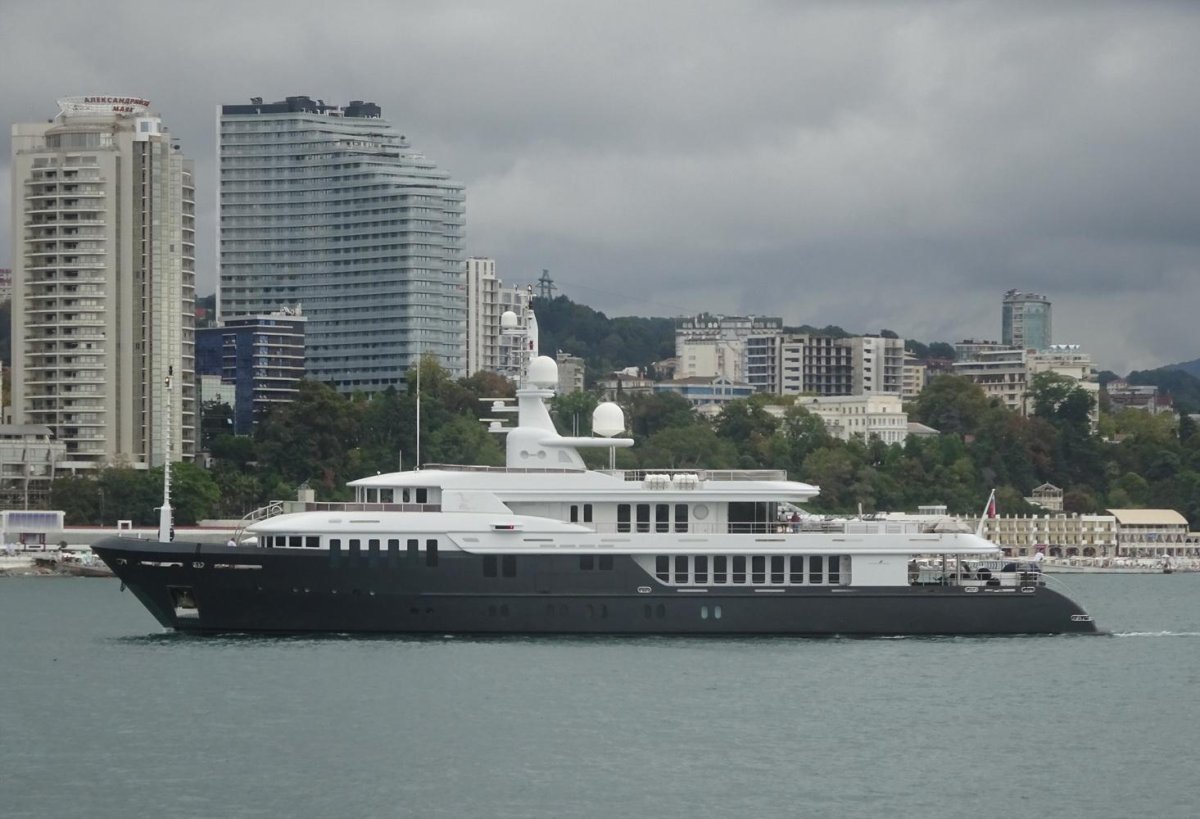 Яхта Путина Чайка